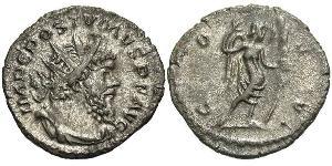 1 Antoninian Imperium Galliarum (260-274) Silber Postumus (260-268)