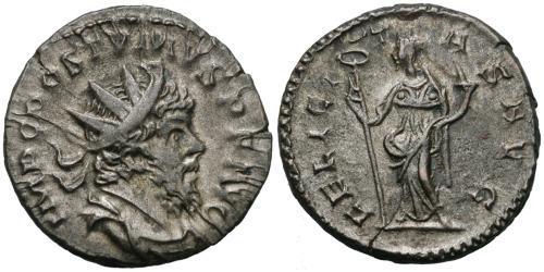 1 Antoninian Imperium Galliarum (260-274) Silber Postumus (260-268)