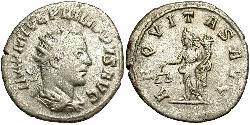 1 Antoninian Römische Kaiserzeit (27BC-395) Silber Philipp II (237-249)