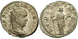 1 Antoninian Römische Kaiserzeit (27BC-395) Silber Valerian I (193-260)