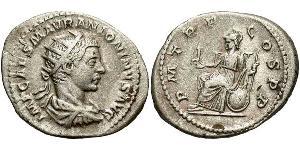 1 Antoninian Römische Kaiserzeit (27BC-395) Silber Elagabal (203-222)