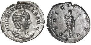 1 Antoninian Römische Kaiserzeit (27BC-395) Silber Herennia Etruscilla (249-251)