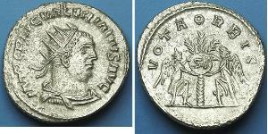 1 Antoninian Römische Kaiserzeit (27BC-395) Silber Valerian I (193-260)