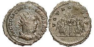 1 Antoninian Römische Kaiserzeit (27BC-395) Silber Valerian I (193-260)