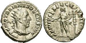 1 Antoninian Römische Kaiserzeit (27BC-395) Silber Trajan Decius (201-251)