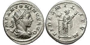 1 Antoninian Römische Kaiserzeit (27BC-395) Silber Elagabal (203-222)