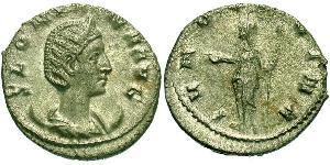 1 Antoninian Römische Kaiserzeit (27BC-395) Silber Salonina (?-268)