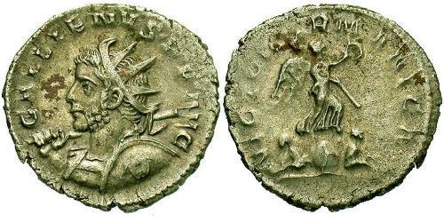 1 Antoninian Römische Kaiserzeit (27BC-395) Silber Gallienus (218-268)