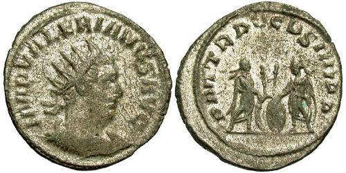 1 Antoninian Römische Kaiserzeit (27BC-395) Silber Gallienus (218-268)