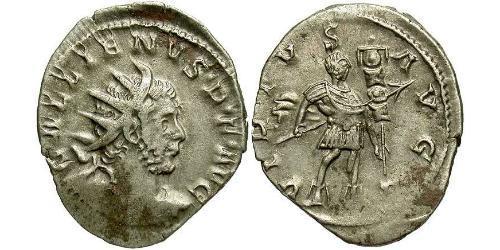 1 Antoninian Römische Kaiserzeit (27BC-395) Silber Gallienus (218-268)