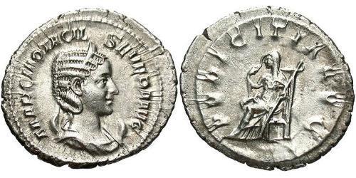 1 Antoninian Römische Kaiserzeit (27BC-395) Silber Otacilia Severa (244-249)