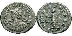 1 Antoninian Römische Kaiserzeit (27BC-395) Silber/Kupfer Probus (232-282)