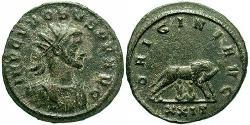 1 Antoninian Römische Kaiserzeit (27BC-395) Silber/Kupfer Probus (232-282)
