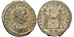 1 Antoninian Römische Kaiserzeit (27BC-395) Silber/Kupfer Probus (232-282)