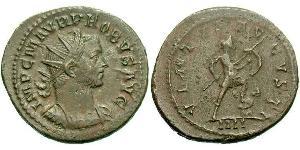 1 Antoninian Römische Kaiserzeit (27BC-395) Silber/Kupfer Probus (232-282)
