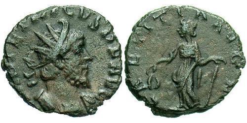 1 Antoninian Imperium Galliarum (260-274)  Tetricus I (?-273)