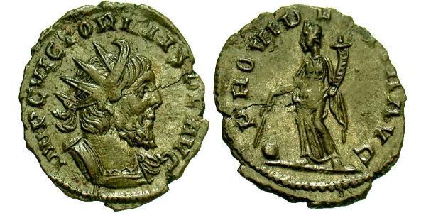 1 Antoninian Imperium Galliarum (260-274)  Victorinus (?-271)