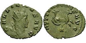 1 Antoninian Römische Kaiserzeit (27BC-395)  Gallienus (218-268)