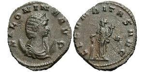 1 Antoninian Römische Kaiserzeit (27BC-395)  Salonina (?-268)