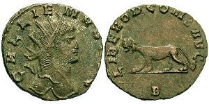 1 Antoninian Römische Kaiserzeit (27BC-395)  Gallienus (218-268)