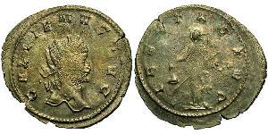 1 Antoninian Römische Kaiserzeit (27BC-395)  Gallienus (218-268)