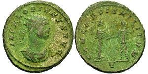 1 Antoninian Römische Kaiserzeit (27BC-395)  Florian (?-276)