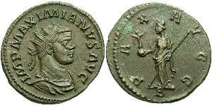 1 Antoninian Römische Kaiserzeit (27BC-395)  Maximianus (250-310)