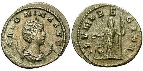 1 Antoninian Römische Kaiserzeit (27BC-395)  Salonina (?-268)