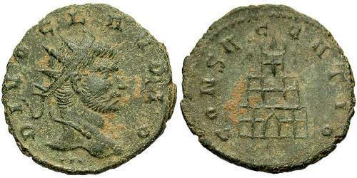 1 Antoninian Römische Kaiserzeit (27BC-395)  Claudius II Gothicus (213-270)