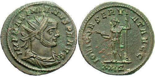 1 Antoninian Römische Kaiserzeit (27BC-395)  Maximianus (250-310)