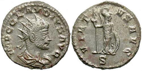 1 Antoninian Römische Kaiserzeit (27BC-395)  Claudius II Gothicus (213-270)