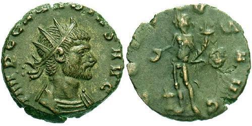 1 Antoninian Römische Kaiserzeit (27BC-395)  Claudius II Gothicus (213-270)