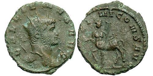 1 Antoninian Römische Kaiserzeit (27BC-395)  Gallienus (218-268)