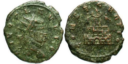 1 Antoninian Römische Kaiserzeit (27BC-395)  Claudius II Gothicus (213-270)