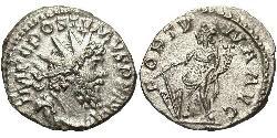 1 Antoniniano Impero delle Gallie (260-274) Argento Postumo (260-268)
