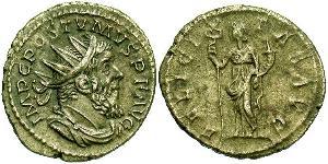 1 Antoniniano Impero delle Gallie (260-274) Argento Postumo (260-268)