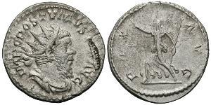 1 Antoniniano Impero delle Gallie (260-274) Argento Postumo (260-268)