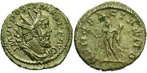 1 Antoniniano Impero delle Gallie (260-274) Argento Postumo (260-268)