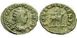 1 Antoniniano Impero romano (27BC-395) Argento Valeriano II (?-258)