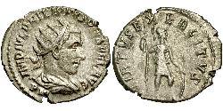 1 Antoniniano Impero romano (27BC-395) Argento Filippo I (204-249)
