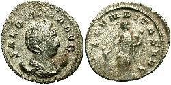 1 Antoniniano Impero romano (27BC-395) Argento Salonina (?-268)