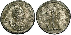 1 Antoniniano Impero romano (27BC-395) Argento Salonina (?-268)