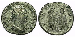 1 Antoniniano Impero romano (27BC-395) Argento Gallieno (218-268) / Valeriano I (193-260)