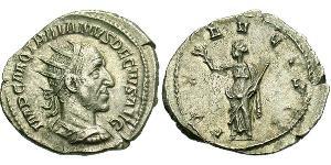 1 Antoniniano Impero romano (27BC-395) Argento Traiano Decio (201-251)