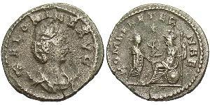 1 Antoniniano Impero romano (27BC-395) Argento Salonina (?-268)