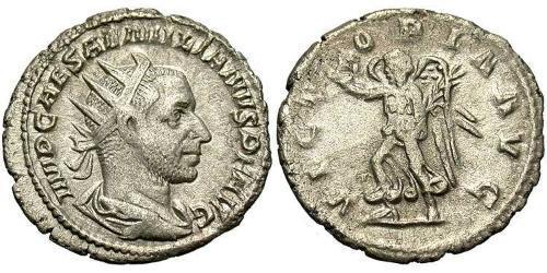 1 Antoniniano Impero romano (27BC-395) Argento Emiliano (207-253)