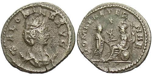 1 Antoniniano Impero romano (27BC-395) Argento Salonina (?-268)