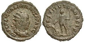 1 Antoniniano Impero romano (27BC-395) Biglione Argento Valeriano I (193-260)