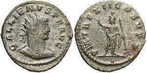 1 Antoniniano Impero romano (27BC-395) Biglione Argento Gallieno (218-268)