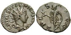 1 Antoniniano Imperio Galo (260-274) Bronce Tetricus II (?-?)